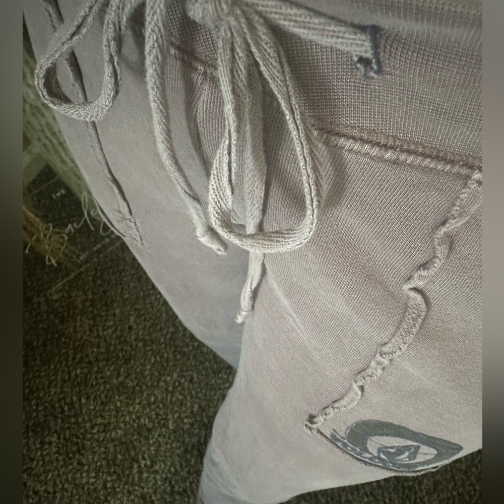 Volcom Wide Leg Low Rise Drawstring Pants - image 5